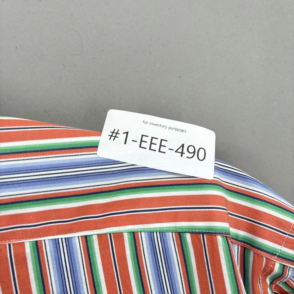 Ralph Lauren Shirt Mens Large Multicolor Blanket Southwest Stripe Classic Button